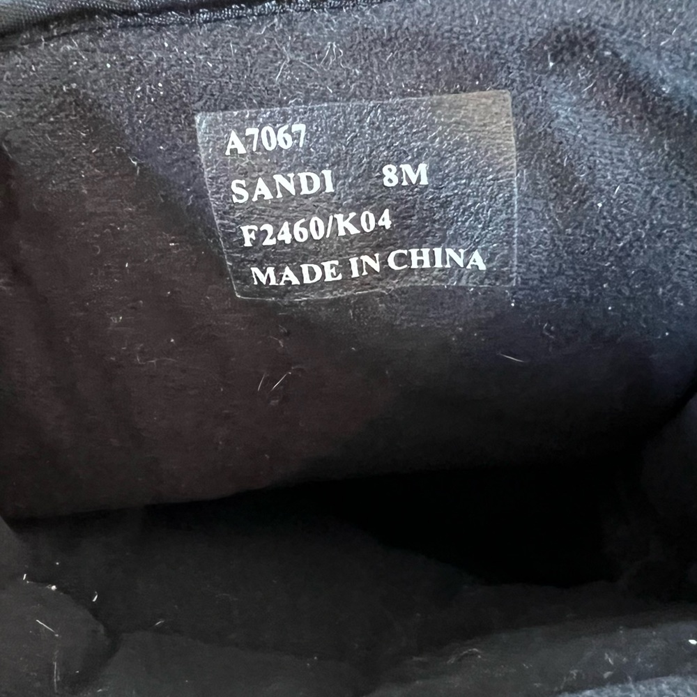 Coach size 8 vibram boots - Picture 5 of 9